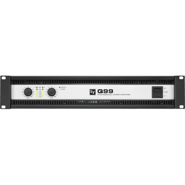 Q99 1250 W/CH Class‑H Power Amplifier